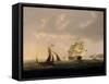 The San Josef off the Southwest Coast-Thomas Buttersworth-Framed Stretched Canvas