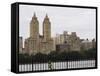 The San Remo Building Overlooking Central Park, Manhattan, New York City, New York, USA-Amanda Hall-Framed Stretched Canvas