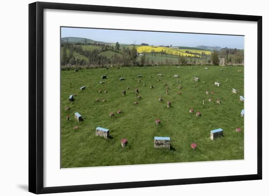 The Sanctuary, Ancient Ritual Site from About 2500Bc, Avebury, Wiltshire, England, United Kingdom-Rolf Richardson-Framed Photographic Print