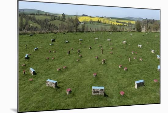 The Sanctuary, Ancient Ritual Site from About 2500Bc, Avebury, Wiltshire, England, United Kingdom-Rolf Richardson-Mounted Photographic Print