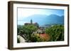 The sanctuary of Madonna del Sasso overlooking Locarno, Ticino, Switzerland, Europe-Rob Cousins-Framed Photographic Print