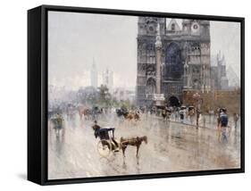 The Sanctuary, Westminster, London-Paola Sala-Framed Stretched Canvas