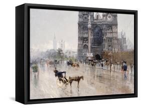 The Sanctuary, Westminster, London-Paola Sala-Framed Stretched Canvas