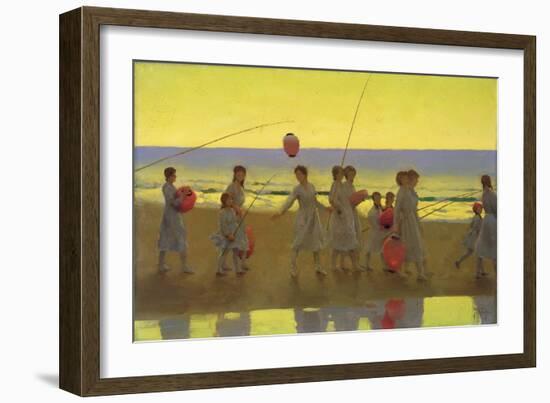 The Sand Bar-Thomas Cooper Gotch-Framed Giclee Print