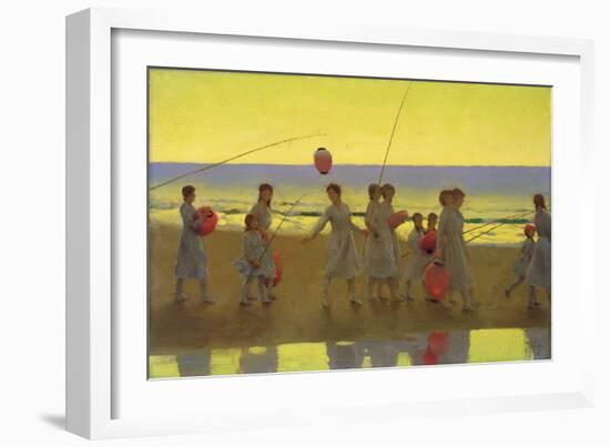 The Sand Bar-Thomas Cooper Gotch-Framed Giclee Print