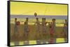 The Sand Bar-Thomas Cooper Gotch-Framed Stretched Canvas