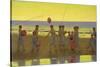 The Sand Bar-Thomas Cooper Gotch-Stretched Canvas