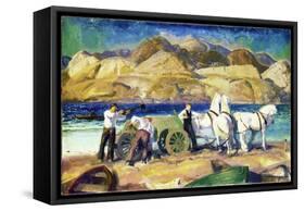 The Sand Cart, 1917-George Wesley Bellows-Framed Stretched Canvas