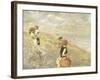 The Sand Dunes, 1907-Ettore Tito-Framed Giclee Print