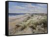 The Sand Dunes at Walberswick, 2008-John Sutton-Framed Stretched Canvas