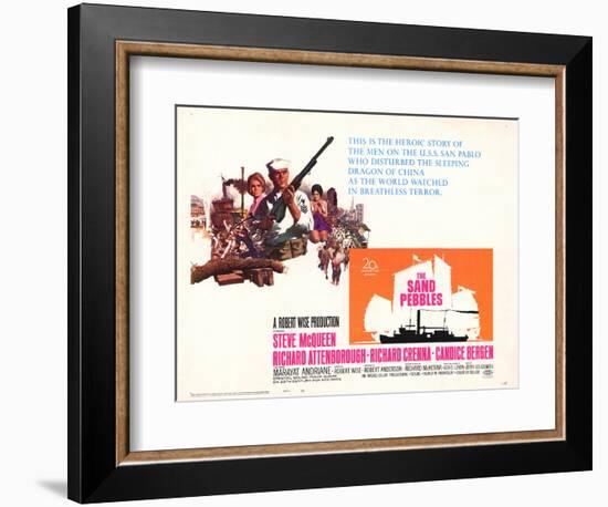 The Sand Pebbles, 1966-null-Framed Art Print