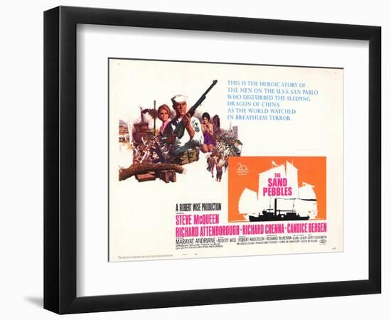 The Sand Pebbles, 1966-null-Framed Art Print