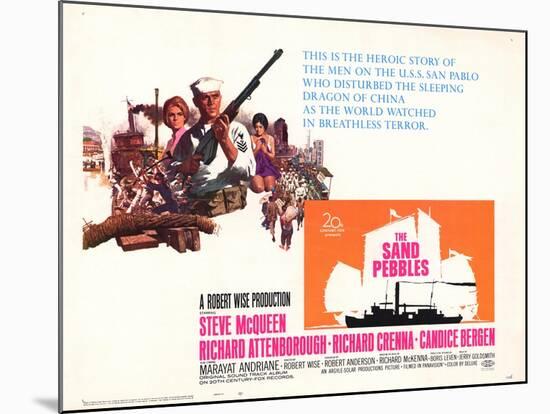 The Sand Pebbles, 1966-null-Mounted Art Print