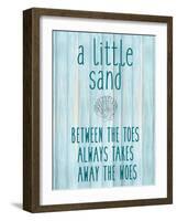 The Sand-Kimberly Allen-Framed Art Print