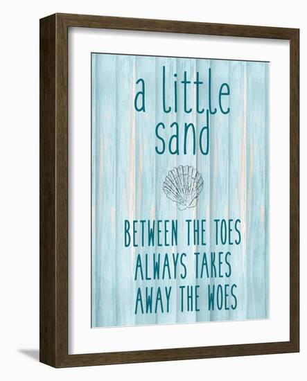 The Sand-Kimberly Allen-Framed Art Print