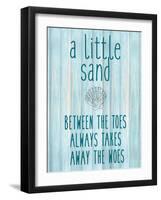 The Sand-Kimberly Allen-Framed Art Print