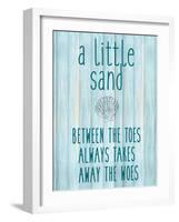 The Sand-Kimberly Allen-Framed Art Print