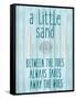 The Sand-Kimberly Allen-Framed Stretched Canvas