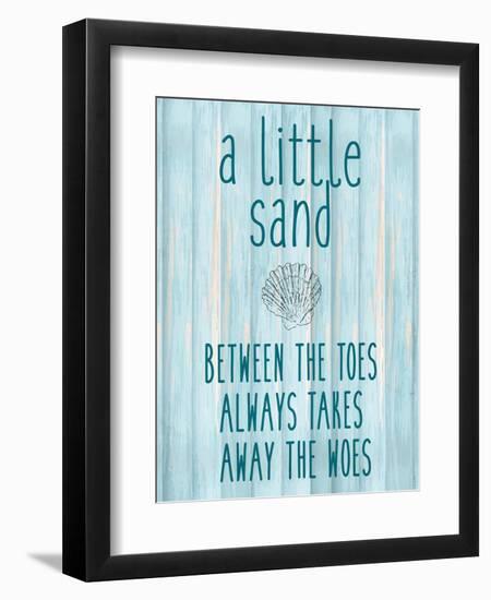 The Sand-Kimberly Allen-Framed Art Print