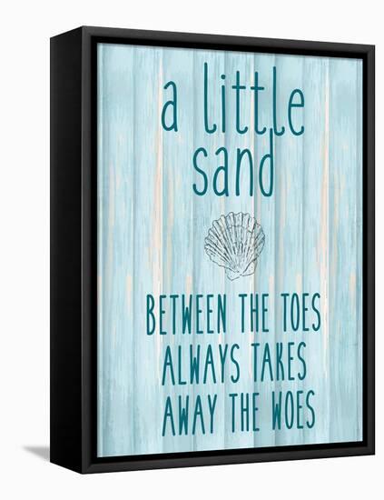 The Sand-Kimberly Allen-Framed Stretched Canvas