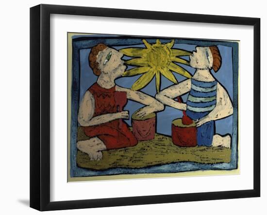 The Sandbox-Leslie Xuereb-Framed Giclee Print