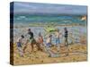 The sandcastle, Wells-next-the-sea, Norfolk-Andrew Macara-Stretched Canvas