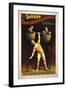 The Sandow Trocadero Vaudevilles Weightlifting Poster-Lantern Press-Framed Art Print