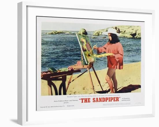 The Sandpiper, 1965-null-Framed Art Print