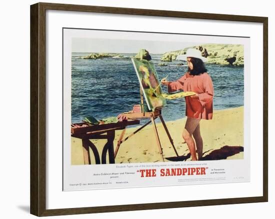 The Sandpiper, 1965-null-Framed Art Print