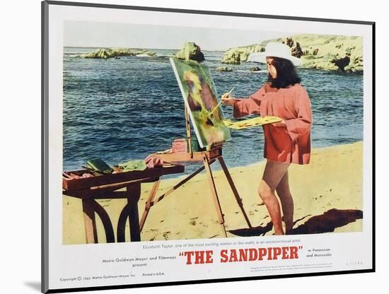 The Sandpiper, 1965-null-Mounted Art Print