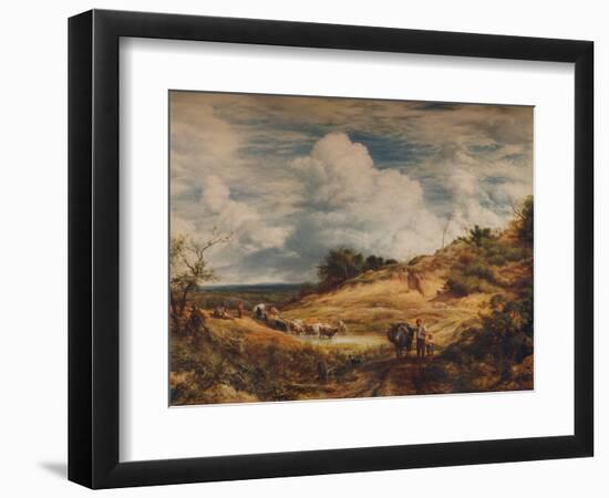 The Sandpits, 1856-John Linnell-Framed Giclee Print