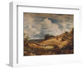 The Sandpits, 1856-John Linnell-Framed Giclee Print