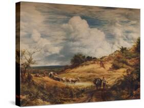 The Sandpits, 1856-John Linnell-Stretched Canvas