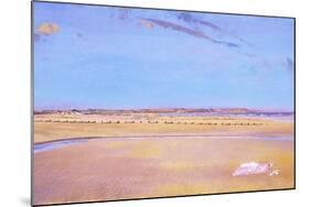 The Sands at Dymchurch-Charles Sims-Mounted Giclee Print