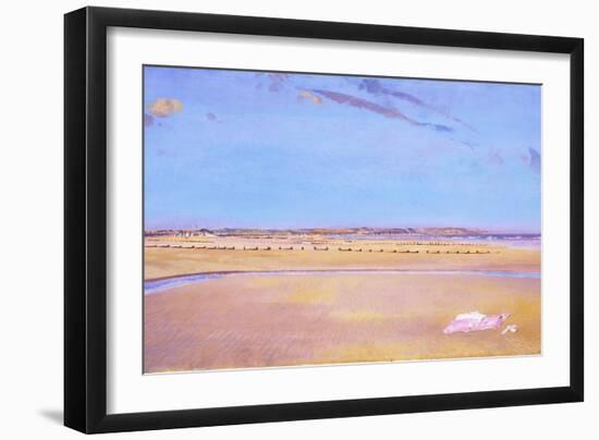 The Sands at Dymchurch-Charles Sims-Framed Giclee Print