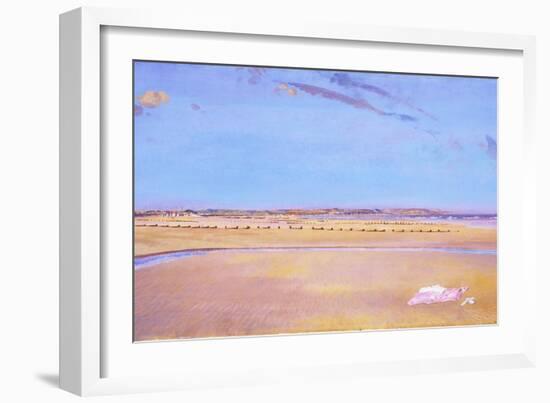 The Sands at Dymchurch-Charles Sims-Framed Giclee Print