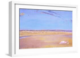 The Sands at Dymchurch-Charles Sims-Framed Giclee Print