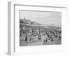 'The Sands at Ramsgate', c1896-FGO Stuart-Framed Photographic Print