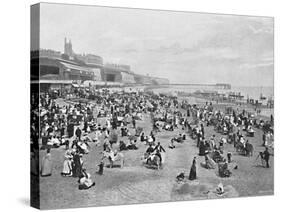 'The Sands at Ramsgate', c1896-FGO Stuart-Stretched Canvas