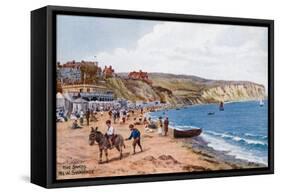 The Sands, New Swanage-Alfred Robert Quinton-Framed Stretched Canvas