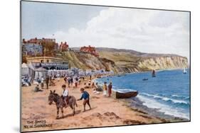 The Sands, New Swanage-Alfred Robert Quinton-Mounted Giclee Print