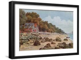 The Sands, Sea View, I of Wight-Alfred Robert Quinton-Framed Giclee Print