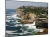 The Sandstone Cliffs of Gap - an Ocean Lookout Near the Entrance to Sydney Harbour, Australia-Andrew Watson-Mounted Photographic Print