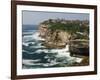 The Sandstone Cliffs of Gap - an Ocean Lookout Near the Entrance to Sydney Harbour, Australia-Andrew Watson-Framed Photographic Print