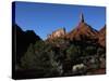 The Sandstone Spire of Castleton Tower Dominates the Castle Valley, Near the Colorado River, Utah-David Pickford-Stretched Canvas