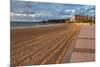 The Sandy Beach and Promenade in Biarritz, Pyrenees Atlantiques, Aquitaine, France, Europe-Martin Child-Mounted Photographic Print