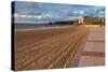 The Sandy Beach and Promenade in Biarritz, Pyrenees Atlantiques, Aquitaine, France, Europe-Martin Child-Stretched Canvas