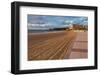 The Sandy Beach and Promenade in Biarritz, Pyrenees Atlantiques, Aquitaine, France, Europe-Martin Child-Framed Photographic Print