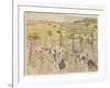 The Sanno Festival Procession, 1788-Torii Kiyonaga-Framed Giclee Print