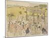 The Sanno Festival Procession, 1788-Torii Kiyonaga-Mounted Giclee Print
